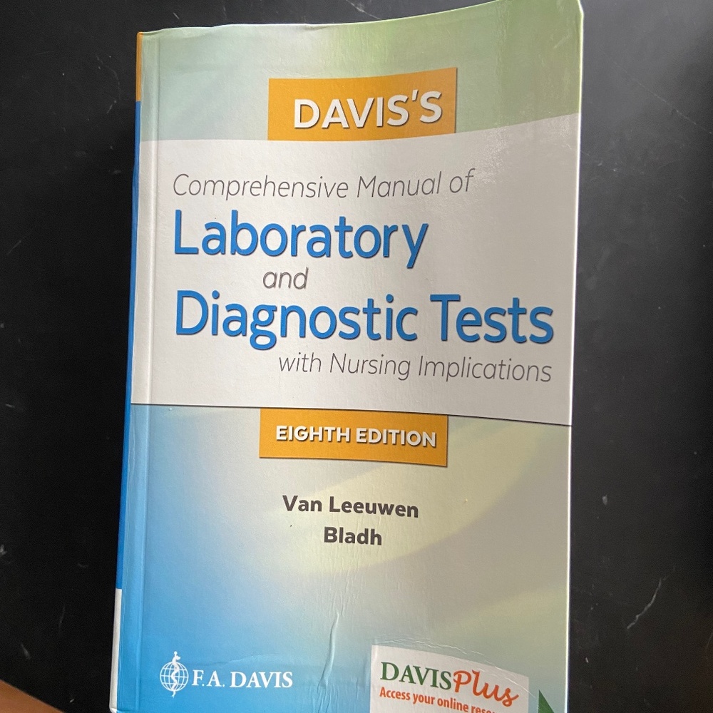Davis’s lab and diagnostic tests 8th edition